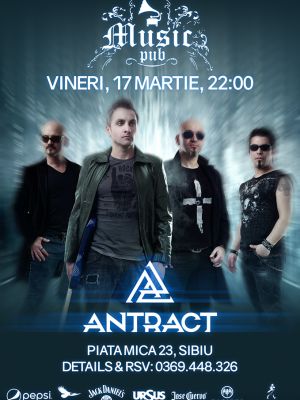 Concert Antract - 17.03.2017 - ora 22:00 - Music Pub - Sibiu